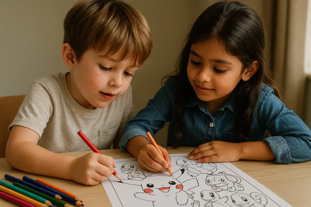 Kids Coloring Pokémon